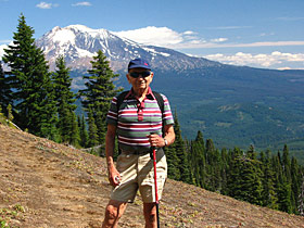 George A. Bekey, hiking
